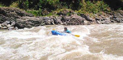 Class 3 Packrafter in Cusco