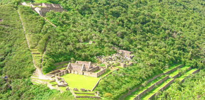 Choquequirao Central Plaza
