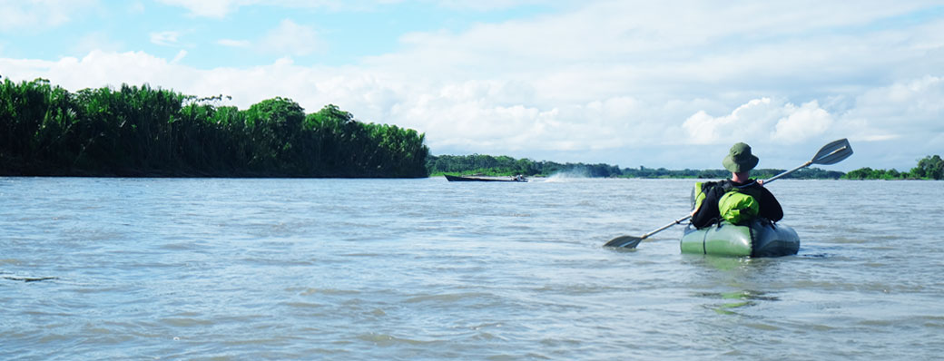 Packrafting Towards Boca Manu